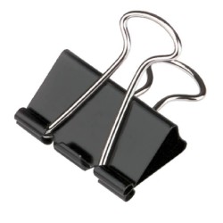 Clips Metalic Binder 25 mm, 12 Buc/Bax - Cleme pentru Prindere Clips Metalic Binder 25 mm, 12 Buc/Bax - Cleme pentru Prindere