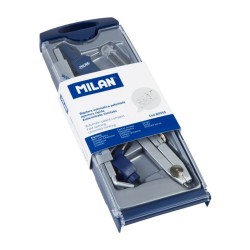 Trusa Compas Metalic MILAN cu Reglare Rapida, 4 Accesorii Incluse, Gri/Albastru, Compas Matematica, Compas Scolar, Trusa Compas pentru Scolari, Compas pentru Scolari, Compas pentru Geometrie, Trusa Desen Tehnic, Rechizite Scolare, Instrumente Geometrie Trusa Compas Metalic MILAN cu Reglare Rapida, 4 Accesorii Incluse, Gri/Albastru, Compas Matematica, Compas Scolar, Trusa Compas pentru Scolari, Compas pentru Scolari, Compas pentru Geometrie, Trusa Desen Tehnic, Rechizite Scolare, Instrumente Geometrie