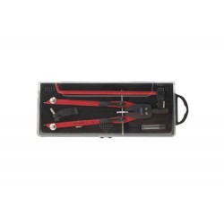 Trusa Compas Metalic DACO cu Reglare Rapida, Diametru Maxim Cerc 380 mm, 3 Accesorii Incluse, Rosu/Negru, Compas Matematica, Trusa Compas pentru Scolari, Compas pentru Geometrie, Trusa Desen Tehnic, Rechizite Scolare, Instrumente Geometrie Trusa Compas Metalic DACO cu Reglare Rapida, Diametru Maxim Cerc 380 mm, 3 Accesorii Incluse, Rosu/Negru, Compas Matematica, Trusa Compas pentru Scolari, Compas pentru Geometrie, Trusa Desen Tehnic, Rechizite Scolare, Instrumente Geometrie