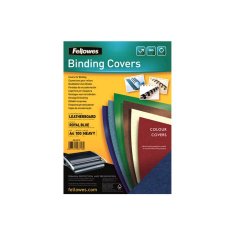 Set 100 Coperti Indosariere A4 Fellowes, Carton, 250 g/m², Albastru Inchis, Coperta A4 Indosariere, Coperta A4 Indosariat, Coperta pentru Indosariat, Coperti pentru Indosariat, Coperti Carton Indosariere, Coperti din Carton pentru Indosariat