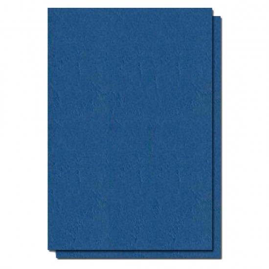 Coperti Indosariere EVOffice din Carton Tip Imitatie Piele A4, Culoare Bleumarin, 250 g/m², 100 Coli/Top - Accesorii Indosariat