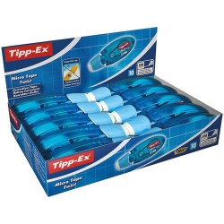 Set 10 Bande Corectoare Tipp-Ex Micro Tape Twist, Banda Corectoare, Banda Corectoare Tipp-Ex, Tipp-Ex Micro Tape Twist, Banda Tipp-Ex Micro Tape Twist, Corector Tipp-Ex Micro Tape Twist, Corector pentru Scris, Corector Alb