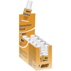 Set 10 Corectoare BIC Fluid, 20 ml, Corector BIC, Corectoare BIC, BIC Fluid, BIC Corector Fluid, Corector pentru Scris, Corector Alb, Corector Text, Corector Fluid, Corectoare Fluide, Corector Lichid, Corector Lichid Hartie, Corector Pensula