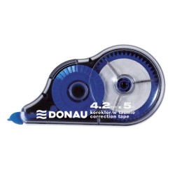 Dispenser cu Banda Corectoare, 4.2mm x 5m, Banda Corectoare DONAU Mouse, Corector pentru scriere, Pasta corectoare uscata Dispenser cu Banda Corectoare, 4.2mm x 5m, Banda Corectoare DONAU Mouse, Corector pentru scriere, Pasta corectoare uscata