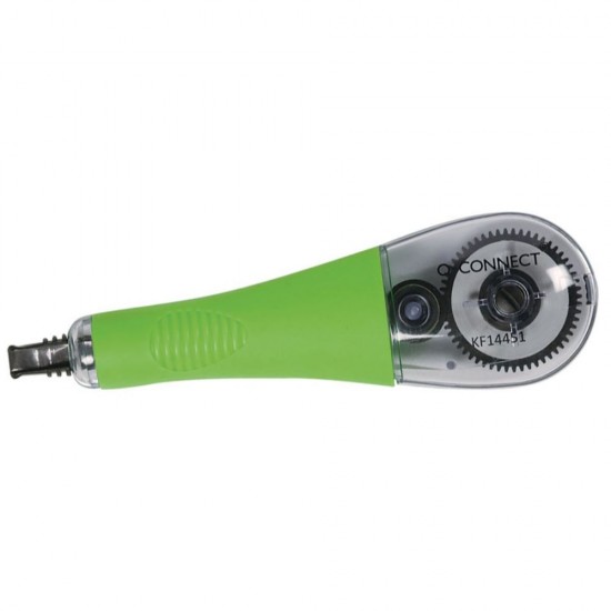 Banda Corectoare Q-CONNECT Dynagrip, 4.2mm x 10m, Benzi Corectoare cu Maner din Cauciuc, Corector pentru scriere, Pasta corectoare uscata