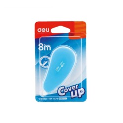 Banda Corectoare cu Suport si Capac DELI Cover Up, Dimensiune 5mm x 8m, 1 Buc, Corector, Corector pentru Pix, Corector pentru Pasta Pix, Corector pentru Stilou, Corector Banda, Banda Corectoare pentru Pix, Corector Banda cu Suport Banda Corectoare cu Suport si Capac DELI Cover Up, Dimensiune 5mm x 8m, 1 Buc, Corector, Corector pentru Pix, Corector pentru Pasta Pix, Corector pentru Stilou, Corector Banda, Banda Corectoare pentru Pix, Corector Banda cu Suport