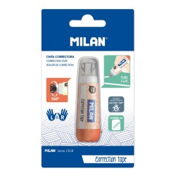 Mini Corector tip Banda Milan, 5mm x 6m, Corector Banda, Corector Pix Banda, Corector Tip Banda, Corector pentru Scriere, Pasta Corectoare Uscata, Corector Uscat