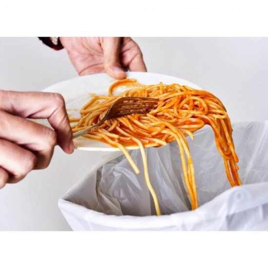 Pubela pentru Deseuri Biodegradabile Misavan, 60 L, Negru/Maro, Marimea L, fara Capac, Cos de Gunoi pentru Colectare Selectiva, Material Plastic, Cos de Gunoi, Cos de Gunoi pentru Deseuri Biodegradabile, Cos de Gunoi Selectiv