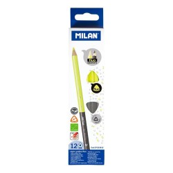 Set 12 Creioane Bicolor MILAN, Corp din Lemn cu Mina Grafit la un Capat si Mina Evidentiator la Celalalt Capat, Creioane Bicolore, Set Creioane Bicolore, Creioane Colorate, Creion cu Doua Culori, Creion Grafit, Creion Evidentiator, Rechizite Scolare Set 12 Creioane Bicolor MILAN, Corp din Lemn cu Mina Grafit la un Capat si Mina Evidentiator la Celalalt Capat, Creioane Bicolore, Set Creioane Bicolore, Creioane Colorate, Creion cu Doua Culori, Creion Grafit, Creion Evidentiator, Rechizite Scolare
