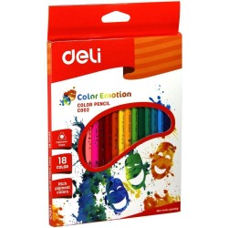Creione Colorate Deli Color Emotion, 18 Culori/Set, Creioane Deli Color Emotion, Set Creioane Colorate Deli Color Emotion, Creioane Colorate pentru Scoala, Creioane Colorate pentru Gradinita, Creioane Colorate Scoala Creione Colorate Deli Color Emotion, 18 Culori/Set, Creioane Deli Color Emotion, Set Creioane Colorate Deli Color Emotion, Creioane Colorate pentru Scoala, Creioane Colorate pentru Gradinita, Creioane Colorate Scoala