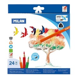 Set 24 Creioane Color Acuarela MILAN, 24 Culori, Corp din Lemn Triunghiular, Creioane Pastel, Creioane Colorate Acuarela, Creioane MILAN, Set Creioane Colorate, Creion Colorat, Creioane Scoala, Creioane Desen Set 24 Creioane Color Acuarela MILAN, 24 Culori, Corp din Lemn Triunghiular, Creioane Pastel, Creioane Colorate Acuarela, Creioane MILAN, Set Creioane Colorate, Creion Colorat, Creioane Scoala, Creioane Desen