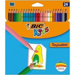 Set 24 Creioane Color BIC Tropicolors, 24 Culori, Fara Lemn, Corp Hexagonal, Set Creioane Colorate, Creioane Colorate Fara Lemn, Creioane pentru Desen din Rasina Sintetica, Creioane Colorate pentru Scolari, Creioane de Colorat, Rechizite Scolare Set 24 Creioane Color BIC Tropicolors, 24 Culori, Fara Lemn, Corp Hexagonal, Set Creioane Colorate, Creioane Colorate Fara Lemn, Creioane pentru Desen din Rasina Sintetica, Creioane Colorate pentru Scolari, Creioane de Colorat, Rechizite Scolare