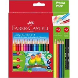 Creioane Colorate Faber-Castell Eco, 24 Buc/Set, 18 Creioane Colorate + 4 Creioane si 2 Creione Grafit, Culori Asortate, Creion de Colorat, Creioaner Bicolore, Creioane Colorate Faber-Castell, Creioane de Colorat pentru Copii, Creioane Multicolore Creioane Colorate Faber-Castell Eco, 24 Buc/Set, 18 Creioane Colorate + 4 Creioane si 2 Creione Grafit, Culori Asortate, Creion de Colorat, Creioaner Bicolore, Creioane Colorate Faber-Castell, Creioane de Colorat pentru Copii, Creioane Multicolore