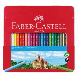 Creioane Colorate Faber-Castell Eco, 24 Buc/Set, Culori Asortate, Cutie Metalica, Creion de Colorat, Creioane Colorate Faber-Castell, Creioane de Colorat pentru Copii, Creioane Multicolore, Creioane Multicolore de Colorat, Creioane Multicolore Desen  Creioane Colorate Faber-Castell Eco, 24 Buc/Set, Culori Asortate, Cutie Metalica, Creion de Colorat, Creioane Colorate Faber-Castell, Creioane de Colorat pentru Copii, Creioane Multicolore, Creioane Multicolore de Colorat, Creioane Multicolore Desen