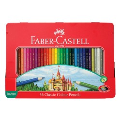 Creioane Colorate Faber-Castell Eco, 36 Buc/Set, Culori Asortate, Cutie Metalica, Creion de Colorat, Creioane Colorate Faber-Castell, Creioane de Colorat pentru Copii, Creioane Multicolore, Creioane Multicolore de Colorat, Creioane Multicolore Desen  Creioane Colorate Faber-Castell Eco, 36 Buc/Set, Culori Asortate, Cutie Metalica, Creion de Colorat, Creioane Colorate Faber-Castell, Creioane de Colorat pentru Copii, Creioane Multicolore, Creioane Multicolore de Colorat, Creioane Multicolore Desen
