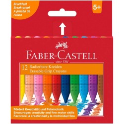 Set 12 Creioane Colorate Faber-Castell Grip, Diverse Culori, Creioane Colorate Faber Castell Grip, Creioane Colorate, Creioane Set, Set Creioane Colorate, Creion Colorat, Creioane Scoala, Creioane Desen, Creioane Colorate pentru Desen