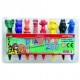 Set 8 Creioane Color DACO Zoo, 8 Culori, Model Animale, Corp din Plastic, Creioane de Plastic Colorate, Creioane Colorate cu Modele Animale, Creioane DACO, Set Creioane Colorate, Creion Colorat, Creioane Scoala, Creioane Desen