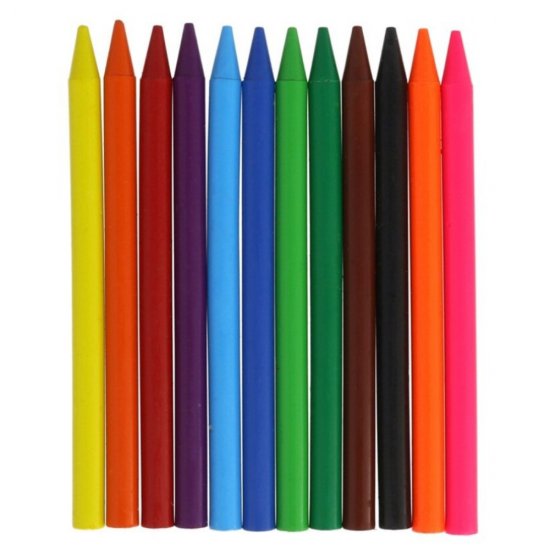 Set 12 Creioane Cerate Milan, 12 Culori, Corp Hexagonal, Creioane Colorate Cerate, Creioane Colorate, Creioane Milan, Set Creioane Colorate, Creion Colorat, Creioane Scoala, Creioane Desen