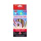 Set 12 Creioane Colorate Daco Soare,Luna,Stele, Diametru Mina 3 mm, 12 Culori, Creioane Colorate Daco Grip, Creioane Colorate, Creioane Set, Set Creioane Colorate, Creion Colorat, Creioane Scoala, Creioane Desen, Creioane Colorate pentru Desen