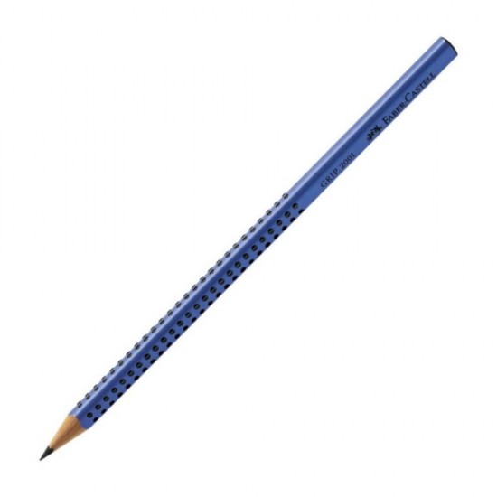 Creion Grafit 2B Faber-Castell Grip 2001, Albastru, Creion Faber Castell, Creion Grafit Faber Castell, Creion 2B Faber Castell, Creion Faber Castell Grip 2001, Creioane Faber Castell, Creioane Grafit Faber Castell, Creioane 2B Faber Castell