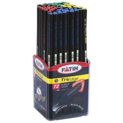 Set 72 Creioane Grafit Fatih Triedge, Mina HB, Corp Triunghiular de Lemn, Creioane HB, Set Creioane Grafit HB, Creion HB, Set Creioane Grafit pentru Scoala, Creion HB Grafit, Creioane pentru Schite si Grafica, Creioane Desen Tehnic