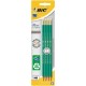 Creion Grafit BIC Eco Evolution 655, 4 Buc/Set, Mina HB, Creioane HB, Creioane Grafit, Set Creioane Grafit, Creioane Grafit Desen, Creioane Desen, Creion Grafit fara Lemn, Creioane cu Guma