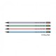 Set 72 Creioane Grafit DACO Perla, Mina HB, Corp Rotund de Lemn Negru cu Radiera, Set Creioane Grafit din Lemn Negru, Creion de Lemn Negru HB, Set Creioane Grafit cu Radiera, Creion HB Grafit, Creioane pentru Schite si Grafica, Creioane Desen Tehnic