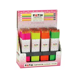 Set 144 Creioane Grafit Fatih Fantastik, Mina HB, Corp Hexagonal de Lemn, pe Display, Creioane HB, Set Creioane Grafit HB, Creion HB, Set Creioane Grafit pentru Scoala, Creion HB Grafit, Creioane pentru Schite si Grafica, Creioane Desen Tehnic