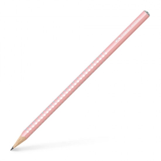 Creion Grafit Faber-Castell Sparkle, Duritate Mina B, Rose, Creion Faber-Castell, Faber-Castell Sparkle Creion, Creion Roz, Creion B, Creion Mina B, Faber-Castell Mina B, Creion Grafit Mina B, Creion Desen, Creion Mina, Creion Grafica