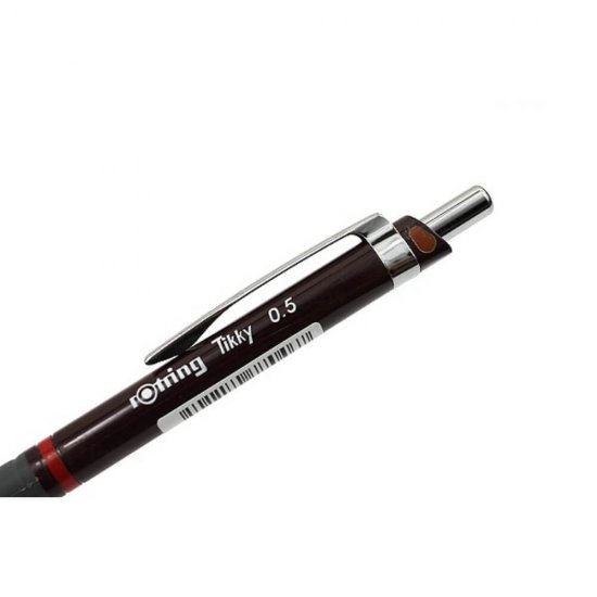 Creion Mecanic Tikky Rotring, Mina 0.5 mm, Burgundi, Corp din Plastic, Radiera, Creion Mecanic Tikky, Creioane Mecanice Tikky, Creion Mecanic pentru Scris, Creion pentru Desen, Creion Grafica, Creioane Grafica, Creioane Scoala