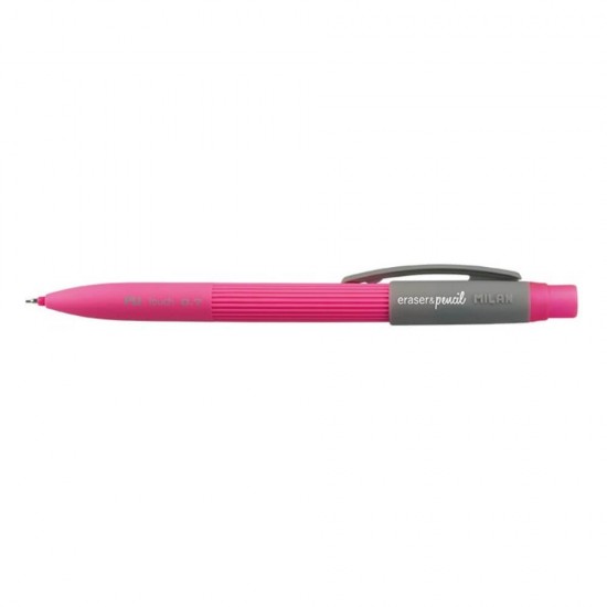 Creion Mecanic MILAN PL1, Mina de 0.7 mm, Radiera Inclusa, Corp Roz, Creioane Mecanice, Creion Mecanic cu Mina, Creioane Mecanice cu Mina, Creion Mecanic cu Radiera, Creion Mecanic 0.7 mm, Creion Mecanic Roz