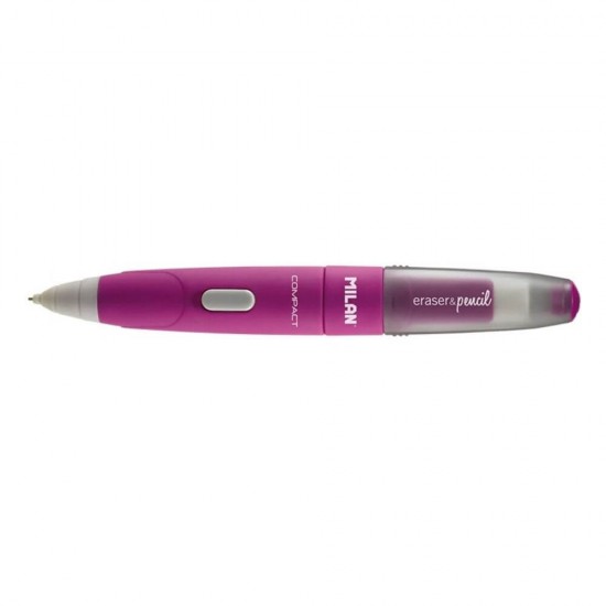 Creion Mecanic MILAN Compact, Mina de 0.7 mm, Radiera Inclusa, Corp din Plastic Mov, Creioane Mecanice, Creion Mecanic cu Mina, Creioane Mecanice cu Mina, Creion Mecanic Mov, Creion Mecanic cu Radiera, Creion Mecanic 0.7 mm