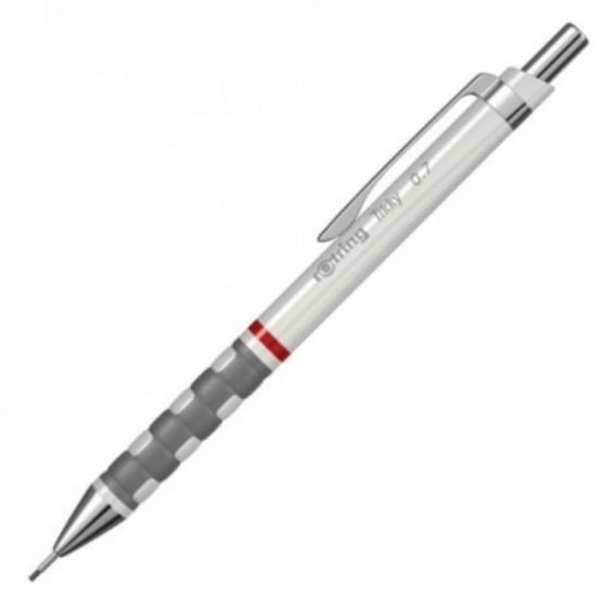 Creion Mecanic Tikky Rotring, Mina 0.7 mm, Gri, Corp din Plastic, Radiera, Creion Mecanic Tikky, Creioane Mecanice Tikky, Creion Mecanic pentru Scris, Creion pentru Desen, Creion Grafica, Creioane Grafica, Creioane Scoala