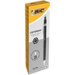 Set 12 Creioane Mecanice BIC Criterium, Varf 0.5 mm, Creion Mecanic, Creion BIC, Creion Mecanic BIC, BIC Criterium, Creion Mecanic Desen, Creion Grafica, Accesorii de Scris, Instrumente de Scris
