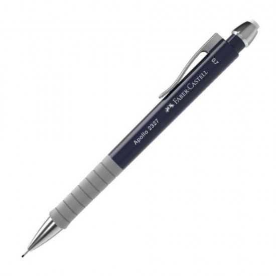 Creion Mecanic Apollo Faber-Castell, Mina 0.7 mm, Culoare Corp Bleumarin, Creion Mecanic, Creion Mecanic Faber-Castell, Creion Mecanic Apollo, Creion Copii, Creion Mecanic Copii, Faber-Castell Apollp, Creion Mecanic Desen, Creion Grafica