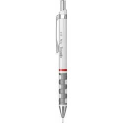 Creion Mecanic ROTRING Tikky III, Mina de 0.5 mm, Alb, Corp din Plastic cu Radiera, Creion Mecanic Alb, Creioane Mecanice, Creion Mecanic Rotring, Creion Mecanic cu Mina, Creioane Mecanice cu Mina, Creion Mecanic 0.5 mm, Creion Mecanic Plastic