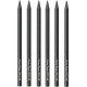 Set 6 Creioane Grafit DACO, Mina 6B, Corp din Grafit, Creioane Desen 6B, Creioane Grafit 6B, Creioane Tehnice, Set Creioane Grafit, Creion Grafit 6B, Creioane pentru Schite si Grafica, Creioane Desen Tehnic