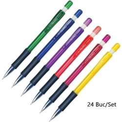 Set 24 Creioane Mecanice AIHAO, 0.5 mm, Corp de Plastic cu Radiera, Creioane Mecanice 0.5 mm, Creioane Mecanice cu Mecanism, Creioane Mecanice pentru Desen, Set Creioane Mecanice, Creion Mecanic, Creioane pentru Schite si Grafica, Creioane Desen Tehnic Set 24 Creioane Mecanice AIHAO, 0.5 mm, Corp de Plastic cu Radiera, Creioane Mecanice 0.5 mm, Creioane Mecanice cu Mecanism, Creioane Mecanice pentru Desen, Set Creioane Mecanice, Creion Mecanic, Creioane pentru Schite si Grafica, Creioane Desen Tehnic