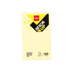 Set 100 Notite Adezive Deli Stick Up, 76x126 mm, Galben Pastel, Bloc Notite Adezive, Notite Adezive la Bloc, Set de Notite Adezive, Sticky Notes, Post It Notes, Notite Sticky, Bloc de Notite Adezive, Notite Adezive Colorate, Notite Adezive Galbene Set 100 Notite Adezive Deli Stick Up, 76x126 mm, Galben Pastel, Bloc Notite Adezive, Notite Adezive la Bloc, Set de Notite Adezive, Sticky Notes, Post It Notes, Notite Sticky, Bloc de Notite Adezive, Notite Adezive Colorate, Notite Adezive Galbene