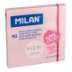 Notite Adezive Milan, Super Sticky, 90 File, 76x76 mm, Roz Pal, Bloc Notes, Post-it, Sticky Notes, Bloc de Hartie, Notite Adezive, Post-it-uri, Notite pentru Birou, Memo Adezive, Notite Adezive Roz