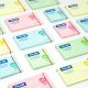 Notite Adezive Milan, Super Sticky, 90 File, 76x127 mm, Albastru Pal, Bloc Notes, Post-it, Sticky Notes, Bloc de Hartie, Notite Adezive, Post-it-uri, Notite pentru Birou, Memo Adezive