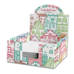 Cub de Hartie Colorful City, 9x9 cm, 500 File/Set, Albe, in Cutie, Notite cu Suport, Notes, Notes Adaconi, Notes Cub de Hartie, Bloc Notite Albe, Post-it din Hartie, Accesorii Birou Cub de Hartie Colorful City, 9x9 cm, 500 File/Set, Albe, in Cutie, Notite cu Suport, Notes, Notes Adaconi, Notes Cub de Hartie, Bloc Notite Albe, Post-it din Hartie, Accesorii Birou