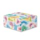 Cub de Hartie Colorful Waves, 9x9 cm, 500 File/Set, Albe, in Cutie, Notite cu Suport, Notes, Notes Adaconi, Notes Cub de Hartie, Bloc Notite Albe, Post-it din Hartie, Accesorii Birou