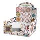Cub de Hartie Mandala Tiles, 9x9 cm, 500 File/Set, Albe, in Cutie, Notite cu Suport, Notes, Notes Adaconi, Notes Cub de Hartie, Bloc Notite Albe, Post-it din Hartie, Accesorii Birou