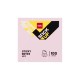 Notite Adezive Deli Stick Up, 100 File/Set, Mov Pal, 76x76 mm, Notite Adezive Color, Notite Adezive Colorate, Biletele Adezive Color, Bloc Notes Adeziv Color, Notite Autoadeziv Color, Notite Adezive Stick Up, Notite Adezive Color Stick Up