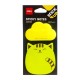 Notite Adezive Deli Stick Up, 40 File/Set, Model Nor si Pisica, 76x76 mm, Notite Adezive Color, Notite Adezive Colorate, Biletele Adezive Color, Bloc Notes Adeziv Color, Notite Autoadeziv Color, Notite Adezive Stick Up, Notite Adezive Color Stick Up