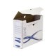 Cutie Arhivare Documente A4 Fellowes Bankers Box, Capac Pliabil, 250x97x325 mm, 100% Reciclabil, Alb, Cutie pentru Documente, Cutie Carton pentru Documente, Cutie pentru Acte, Cutie pentru Hartii, Cutie Arhivare Documente, Cutie Arhivare A4
