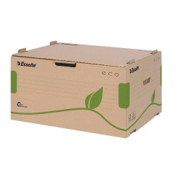 Container Arhivare Esselte Eco, Deschidere Frontala, 439x259x340 mm, Carton, pentru Cutii de 80 sau 100, Container Arhivare cu Deschidere Frontala, Cutie Arhivare cu Deschidere Frontala, Container de Arhivare Esselte, Cutie Arhivare