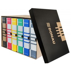 Container Arhivare cu Capac Detasabil Donau, 363x545x317 mm, Maro, Containere Arhivare DONAU, Cutie Arhivare si Depozitare, Donau Containere Arhivare, Container Arhivare si Depozitare cu Capac, Cutii si Containere Arhivare