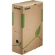 Cutie Arhivare A4 din Carton Esselte Eco, Cotor 10 cm,  Cutie Carton pentru Documente, Cutie Carton in Format A4, Cutie A4 Carton Simplu, Cutie pentru Acte, Cutie pentru Hartii